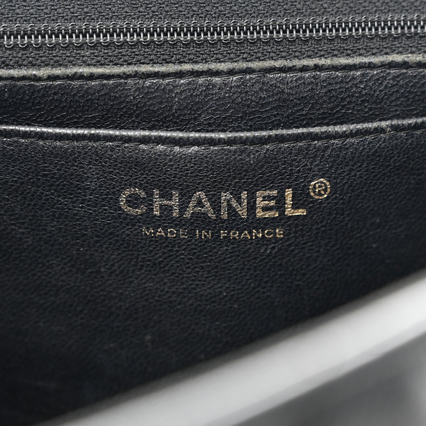 Caviar Quilted Jumbo Single Flap Navy