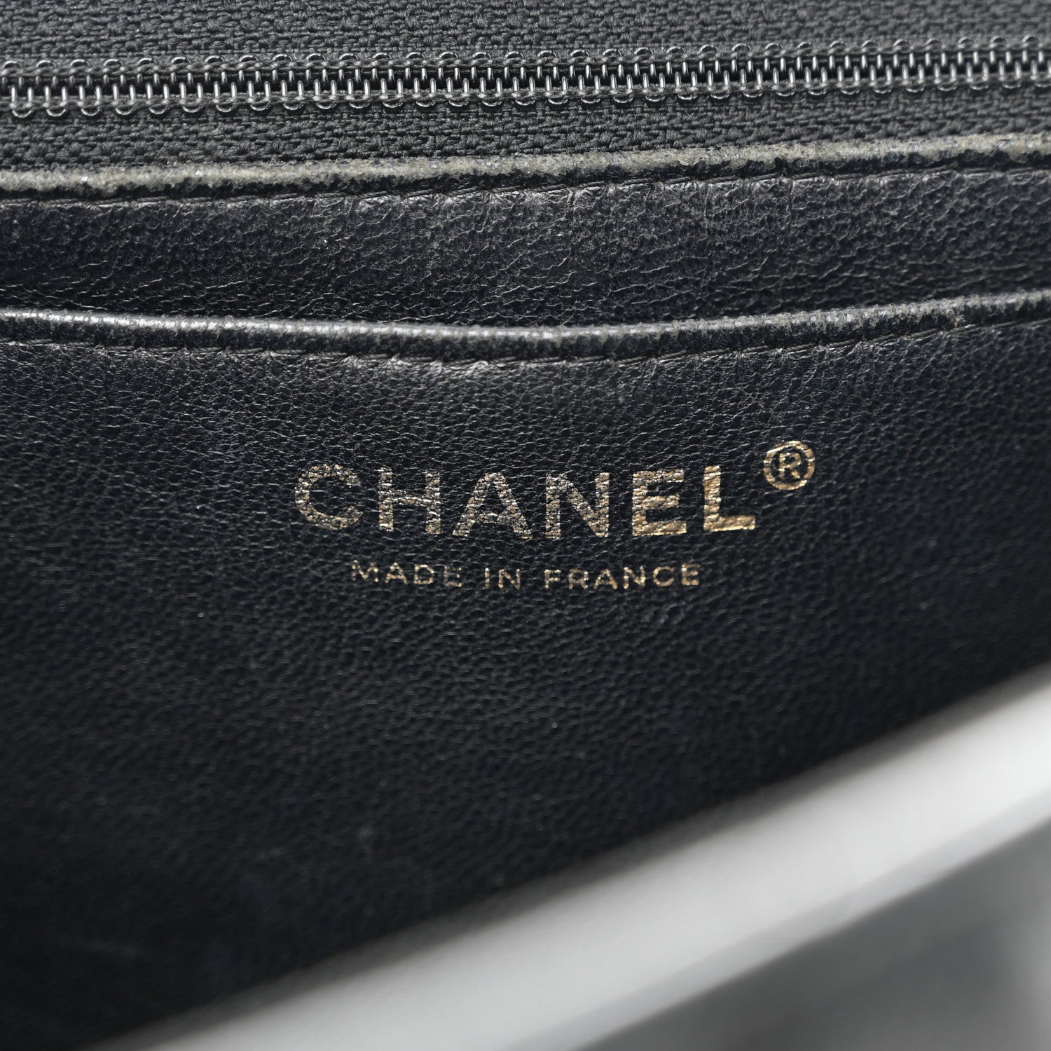 Chanel Caviar Quilted Jumbo Single Flap Navy 6 of 18