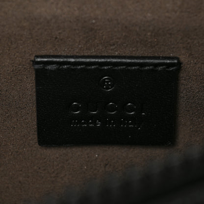 Gucci GG Supreme Monogram Belt Bag Black 5 of 9