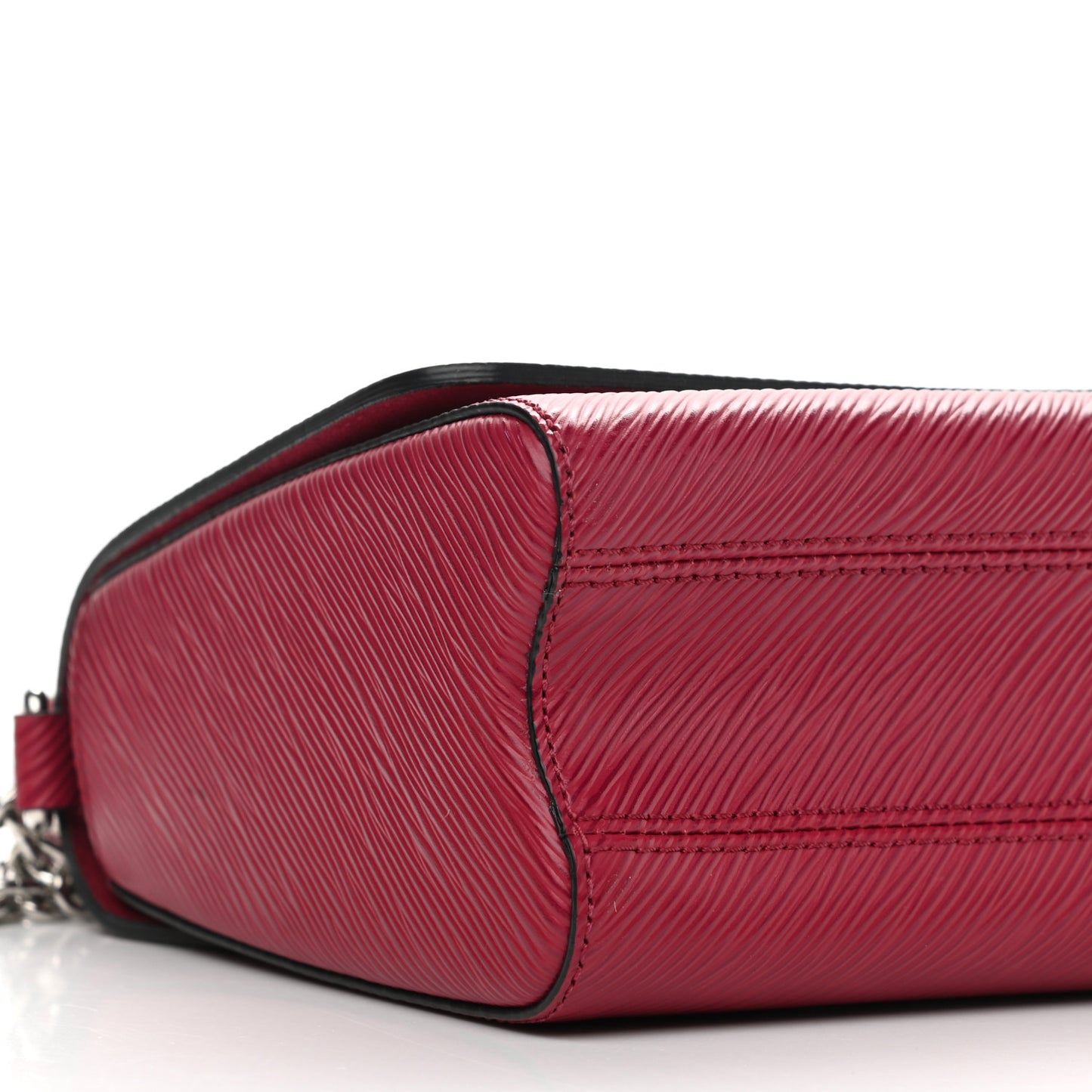 Epi Twist Shoulder Bag MM Fuchsia