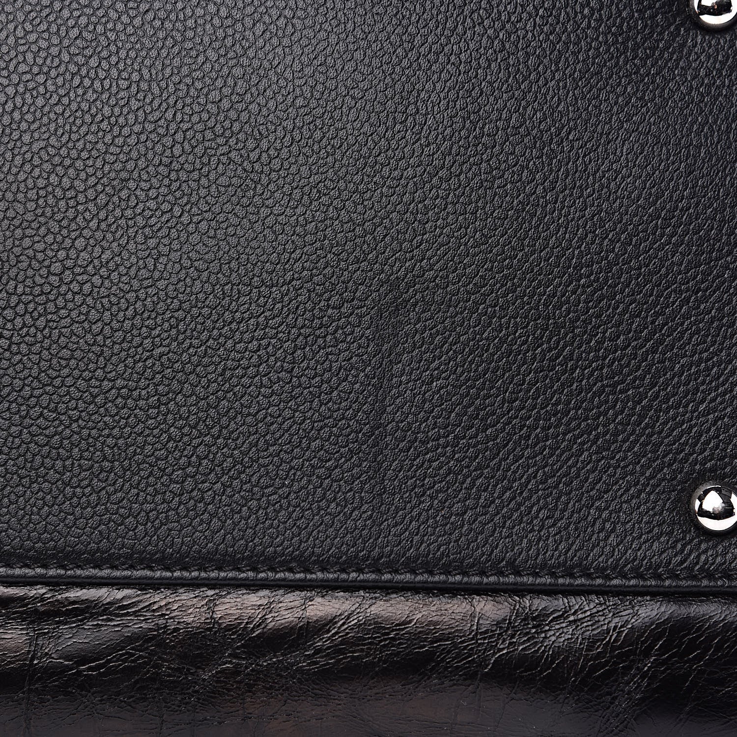 Chanel Glazed Calfskin Large Deauville Tote Black 9 of 12