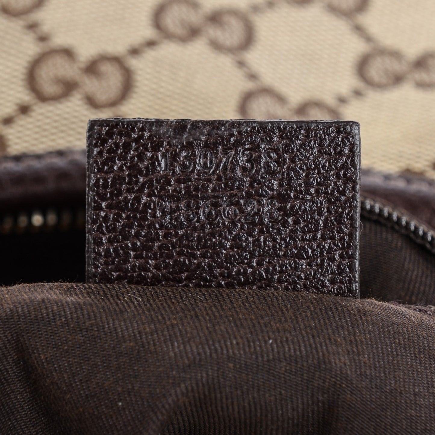 Monogram Medium Abbey D Ring Hobo Brown
