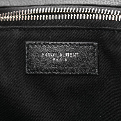 Saint Laurent Grained Calfskin Sac De Jour Backpack Black 6 of 9