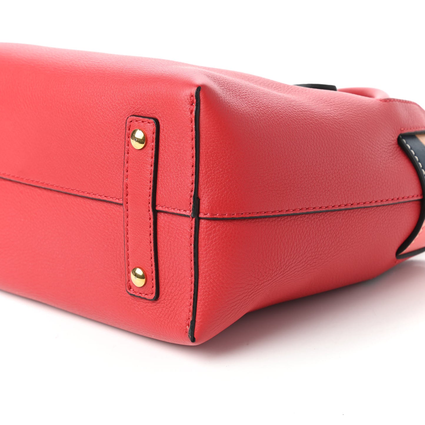 Soft Grain Calfskin Small Belt Bag Bright Military Red