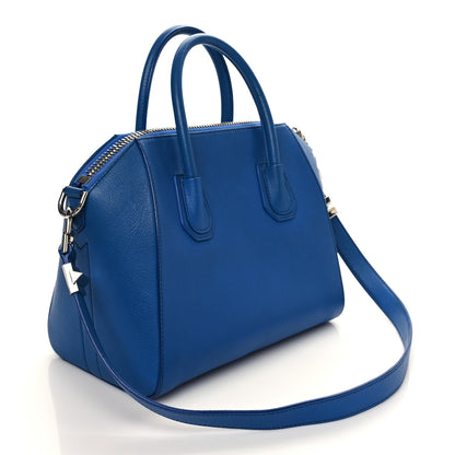 Givenchy Sugar Goatskin Small Antigona Indigo Blue 3 of 7