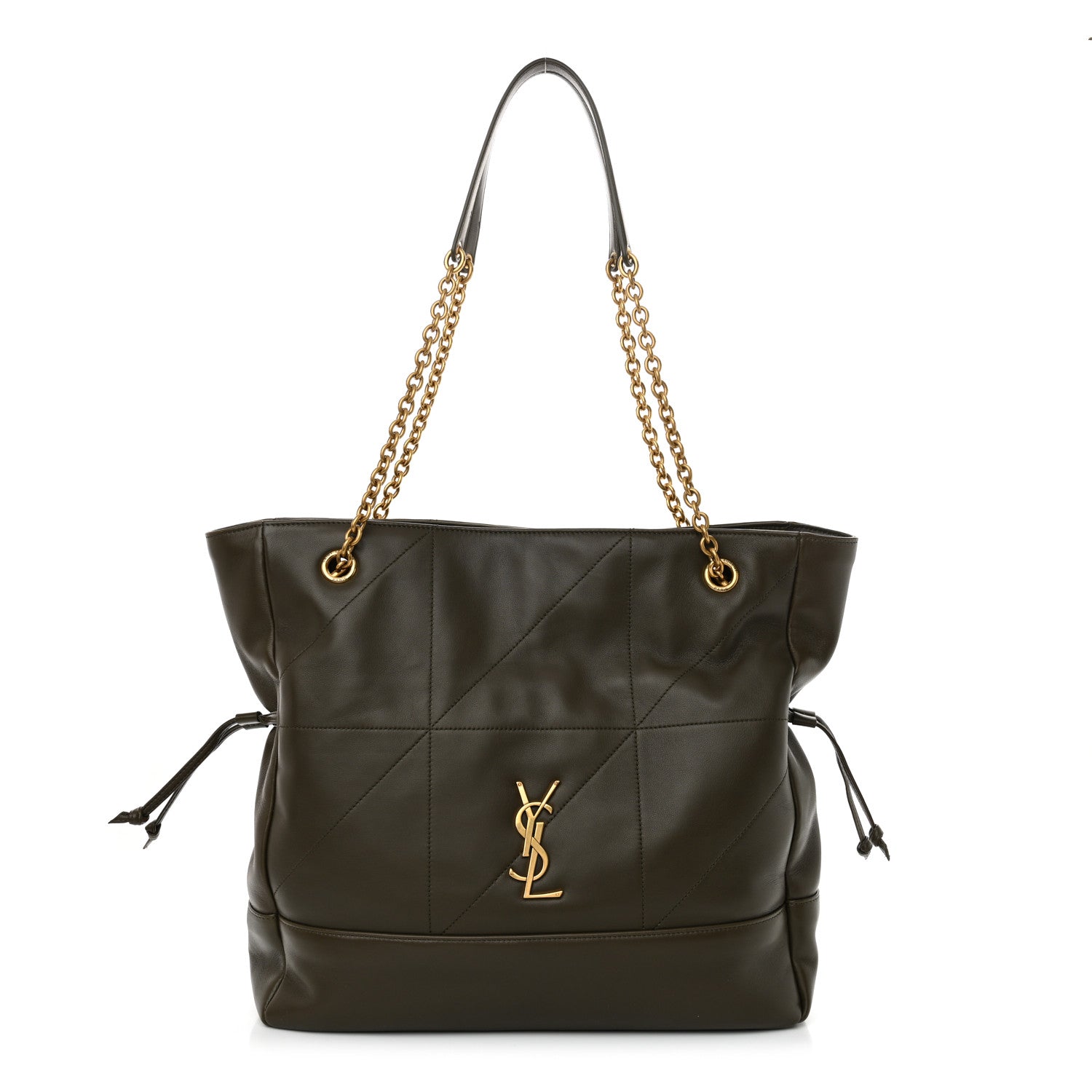 Saint Laurent Lambskin Medium Jamie Shopping Tote Light Musk 1 of 11