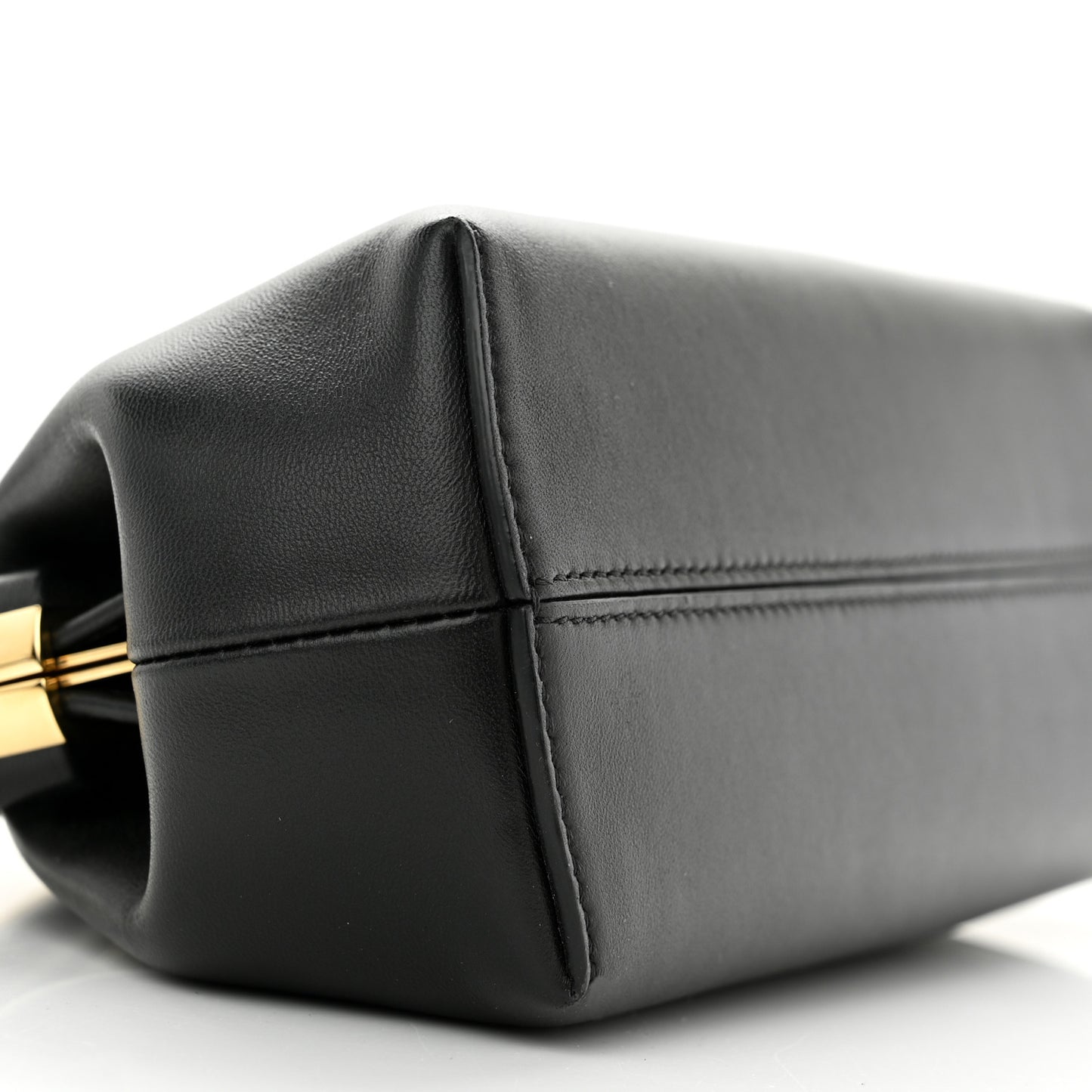 Shiny Nappa Small Fendi First Black