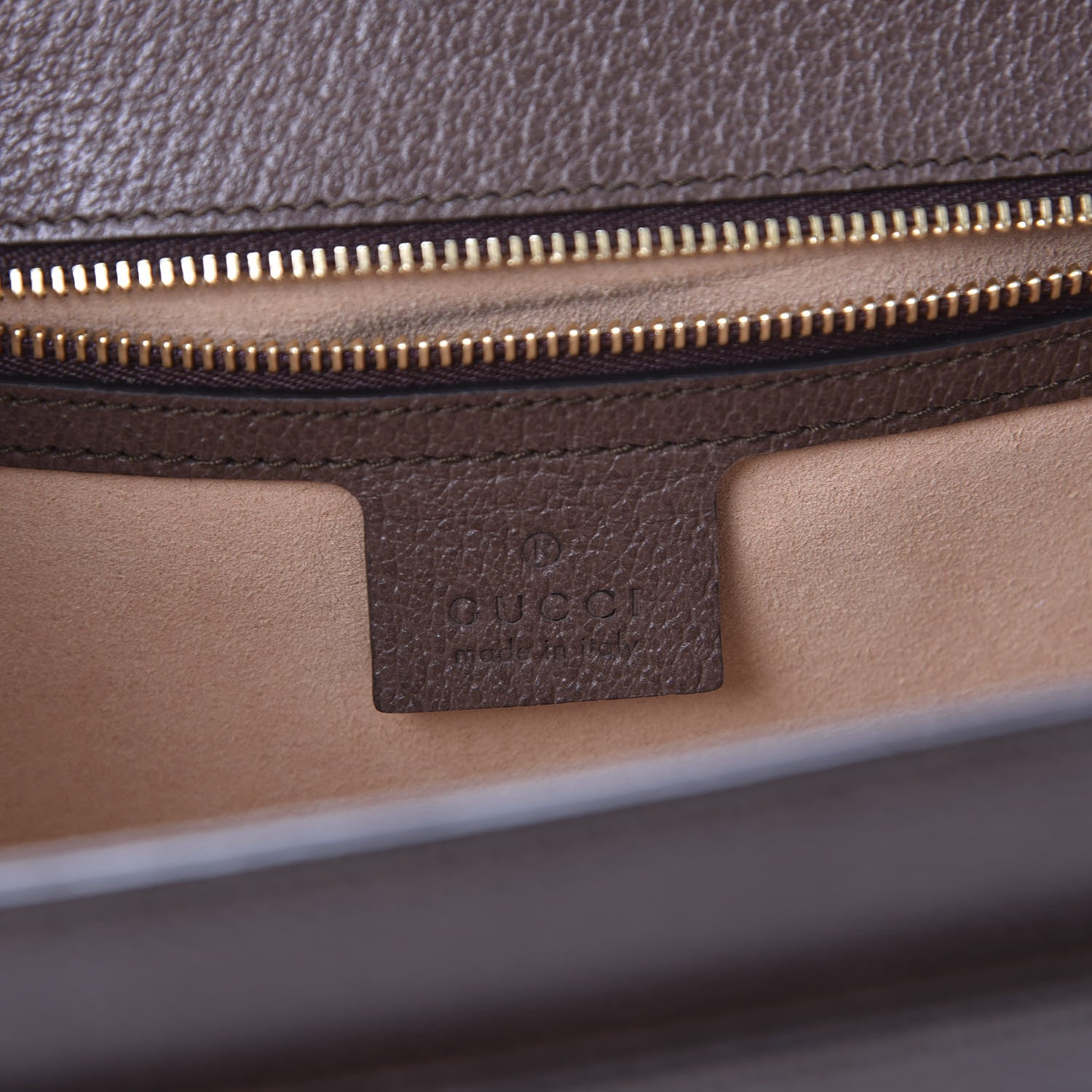 Gucci GG Supreme Monogram Web Small Ophidia Flap Messenger Bag Brown 7 of 10