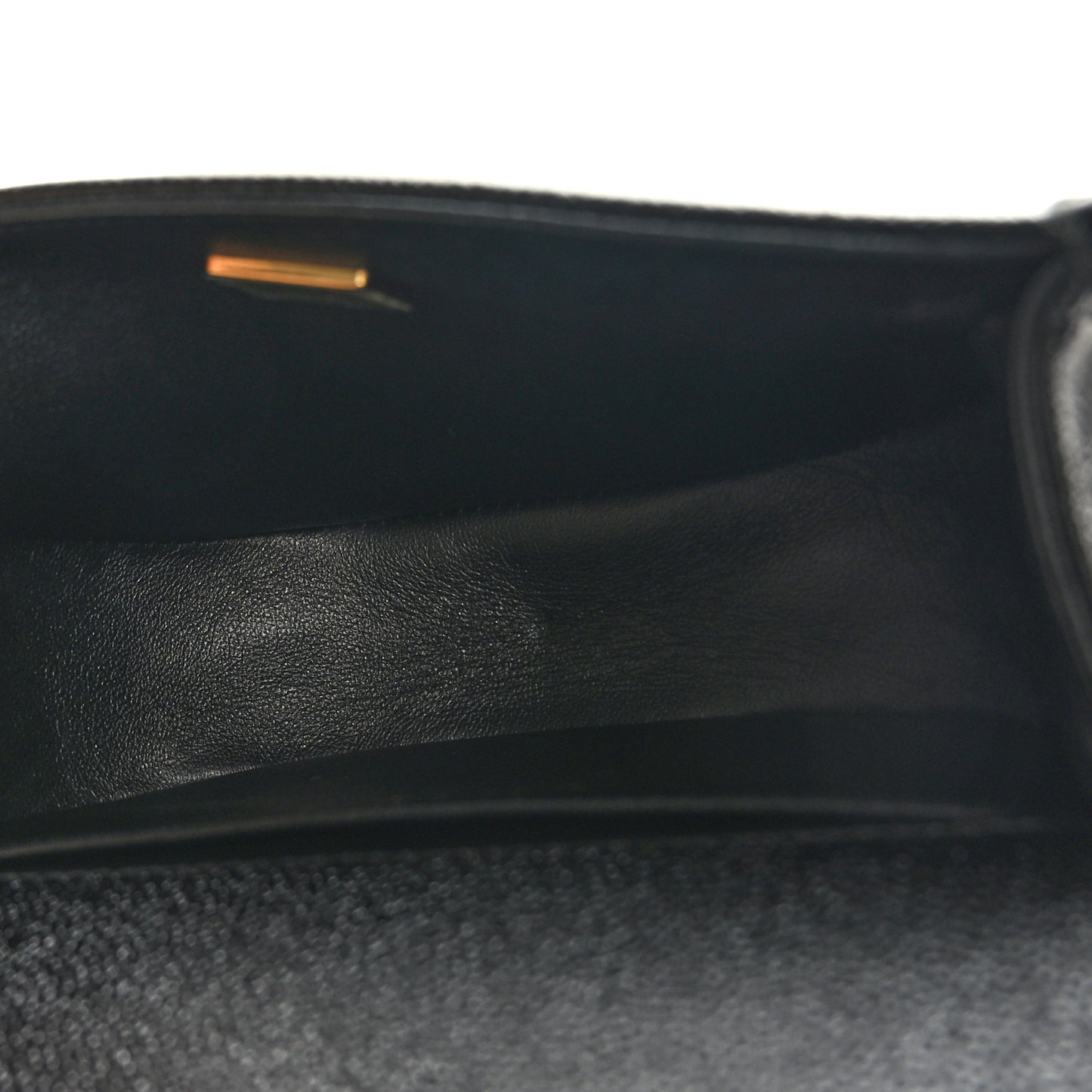 Caviar Quilted Small Boy Messenger Bag Black