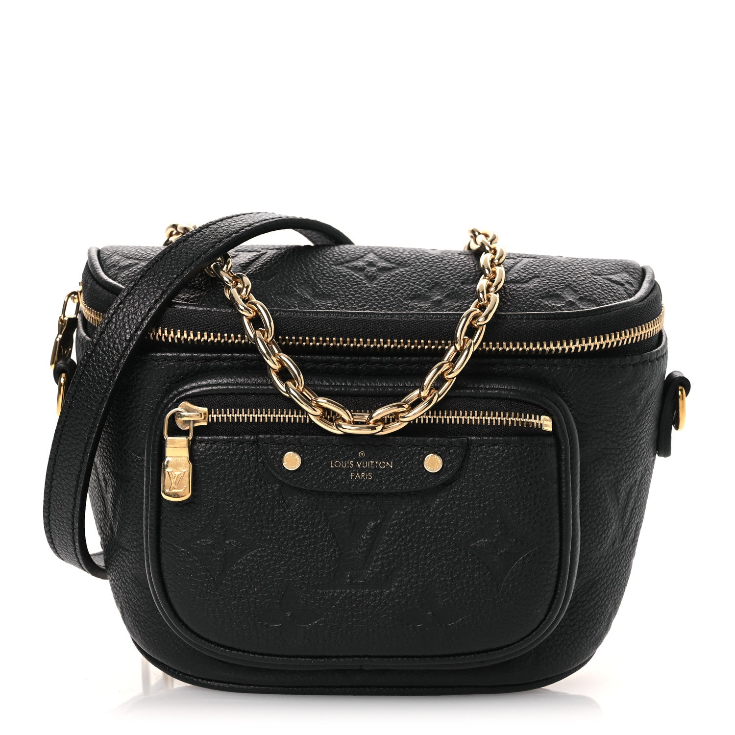 Louis Vuitton Empreinte Mini Bumbag Black 1 of 12