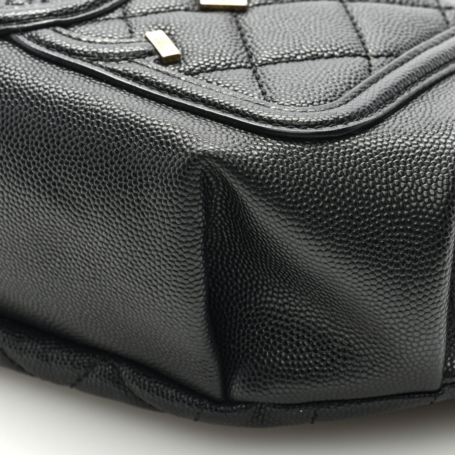 Chanel Caviar Quilted Filigree Waist Bag Black 9 of 9