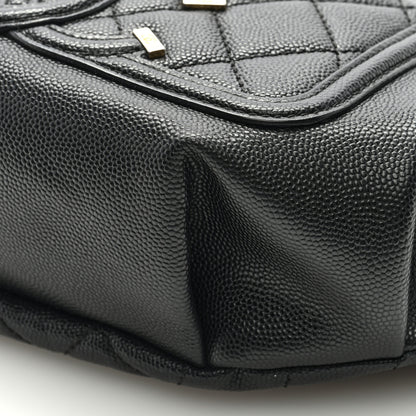 Chanel Caviar Quilted Filigree Waist Bag Black 9 of 9