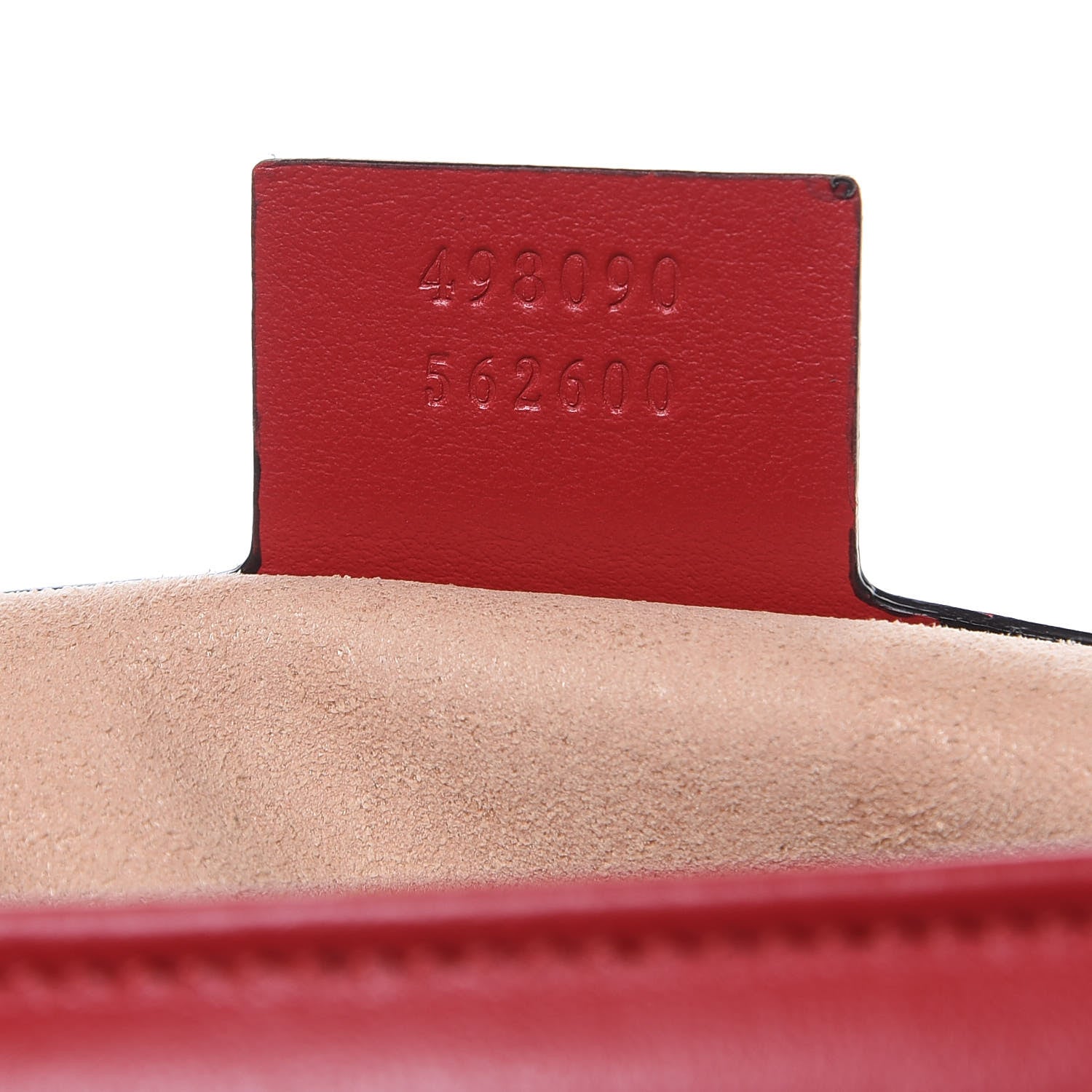 Gucci Calfskin Matelasse Large GG Marmont Shoulder Bag Hibiscus Red 7 of 11