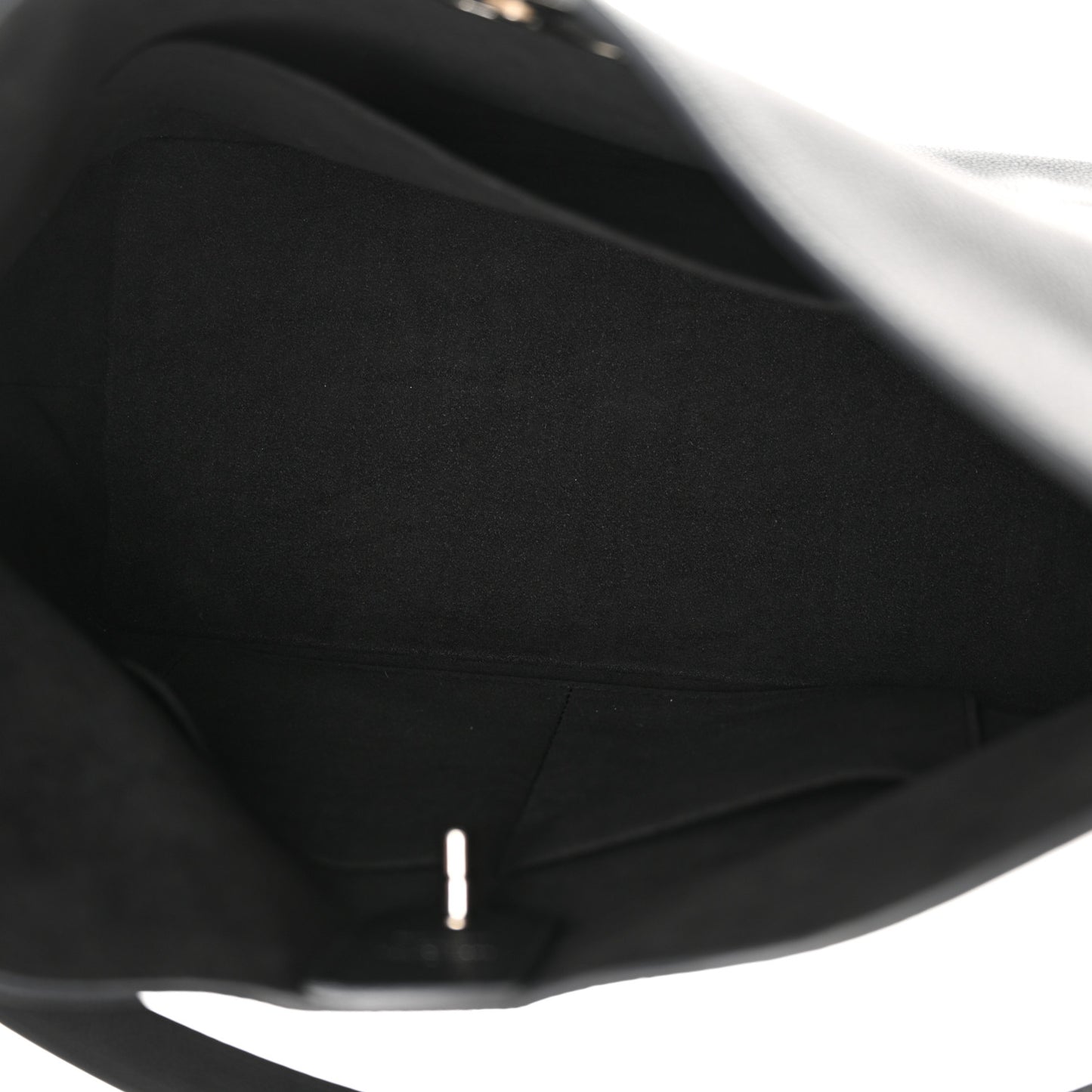 Calfskin Lockme Hobo Black