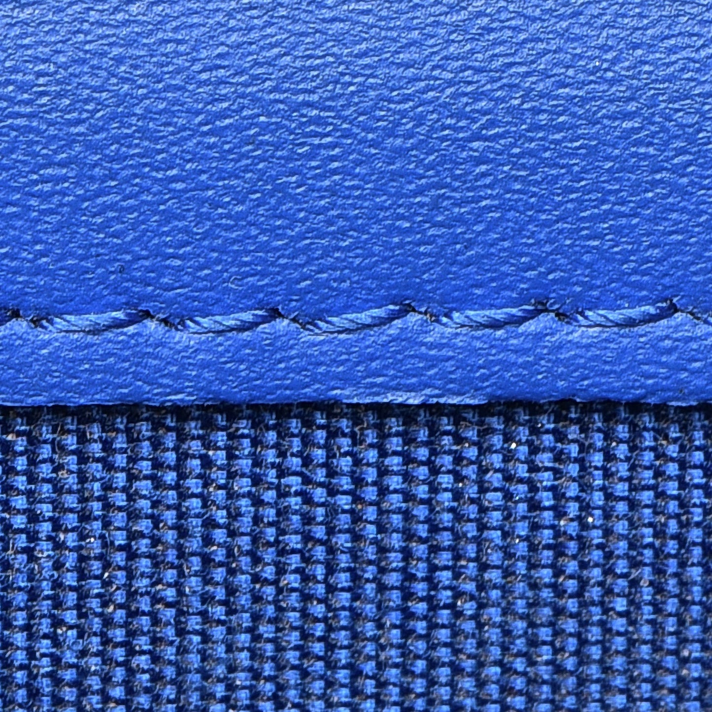 Patent Calfskin Quilted Boy Yen Wallet Dark Blue