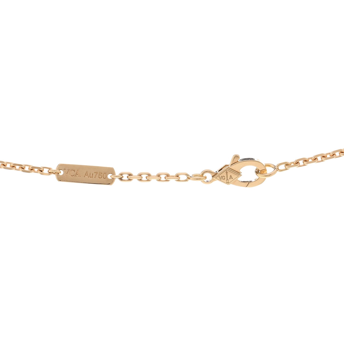 18K Yellow Gold Trace Chain 70cm