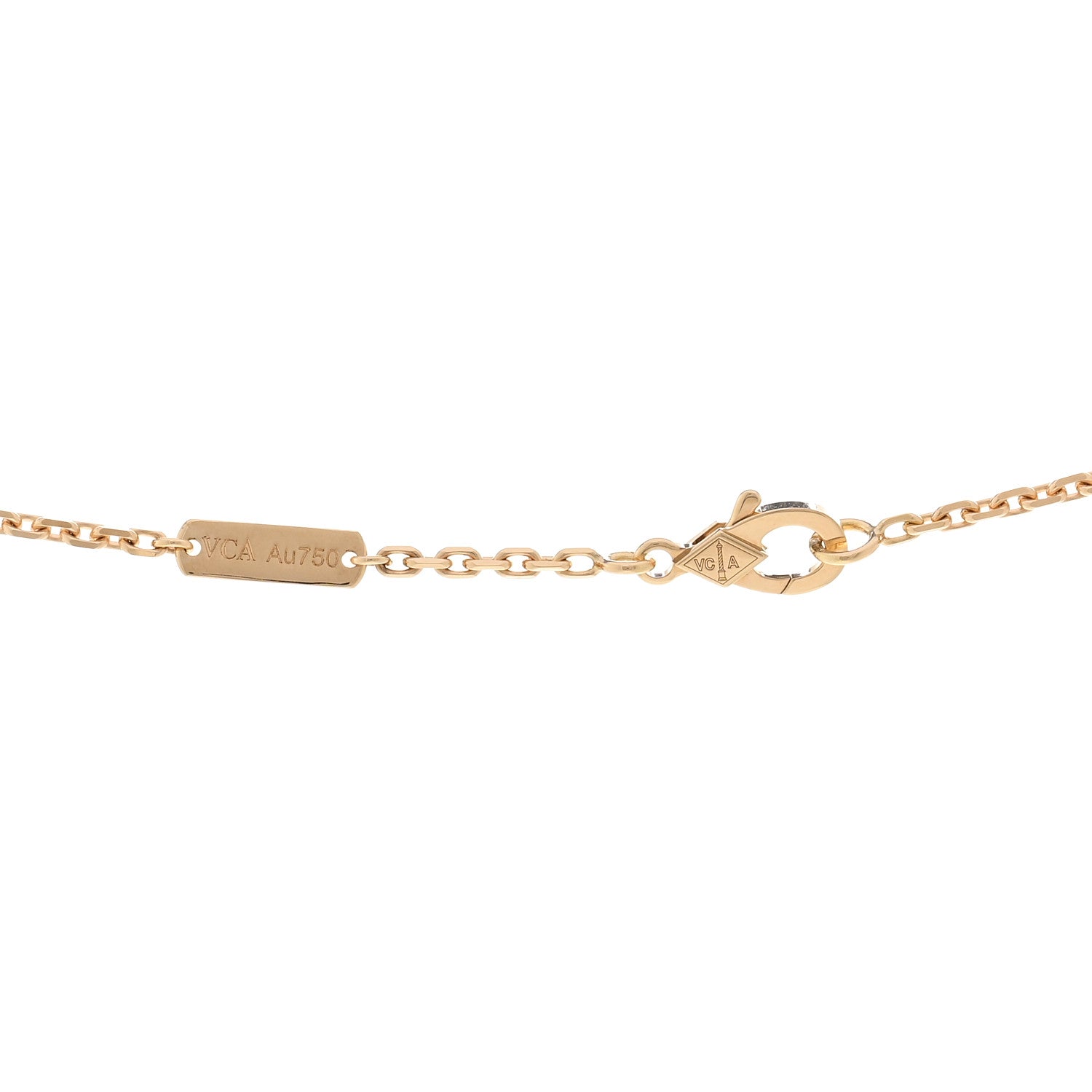 Van Cleef & Arpels 18K Yellow Gold Trace Chain 70cm 4 of 5