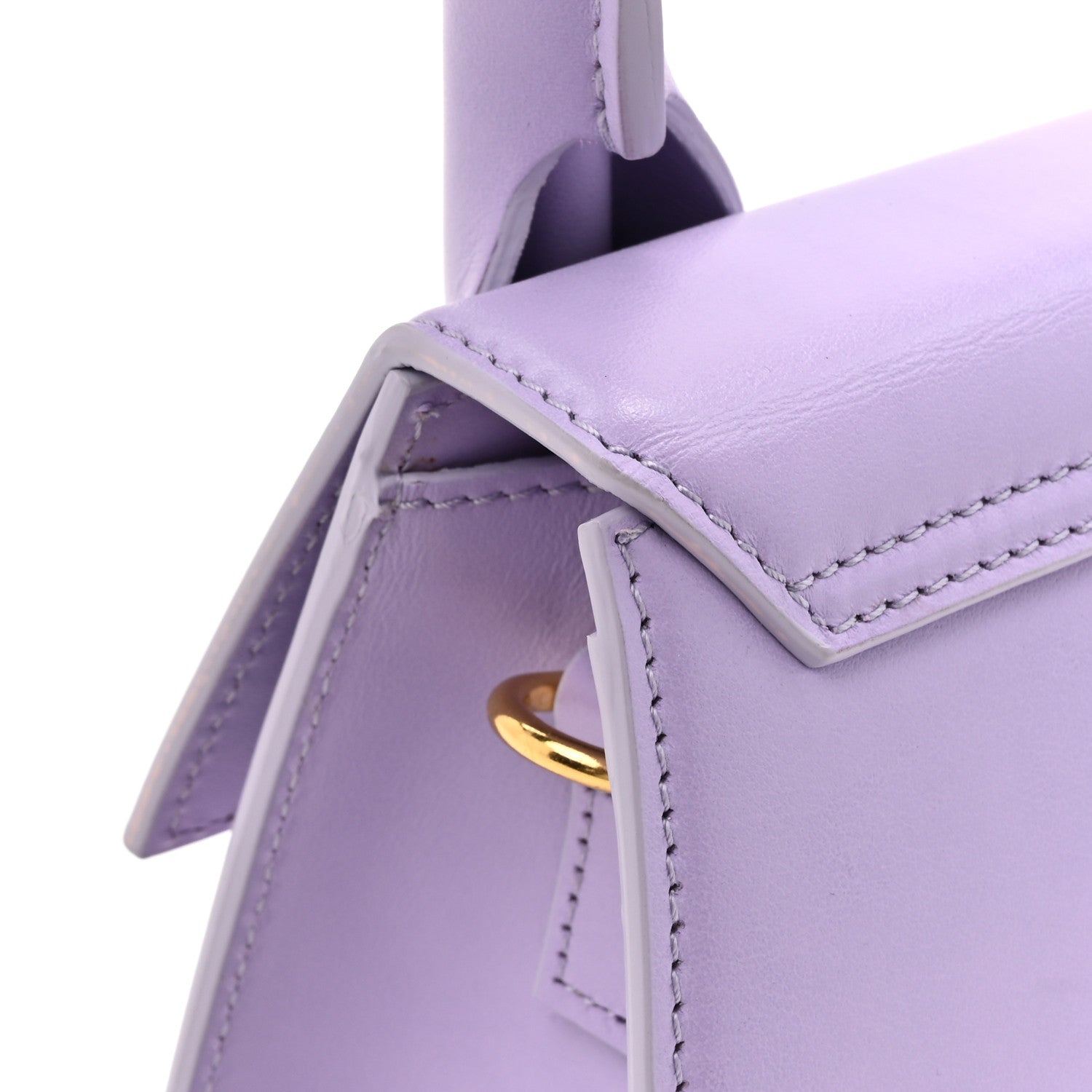 Jacquemus Smooth Calfskin Le Chiquito Moyen Lilac 14 of 16