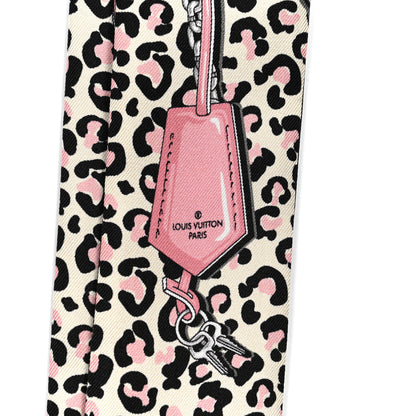 Louis Vuitton Silk Monogram Wild At Heart BB Bandeau Black 3 of 4