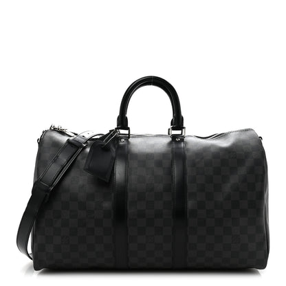 Louis Vuitton Damier Graphite Keepall Bandouliere 45 1 of 12