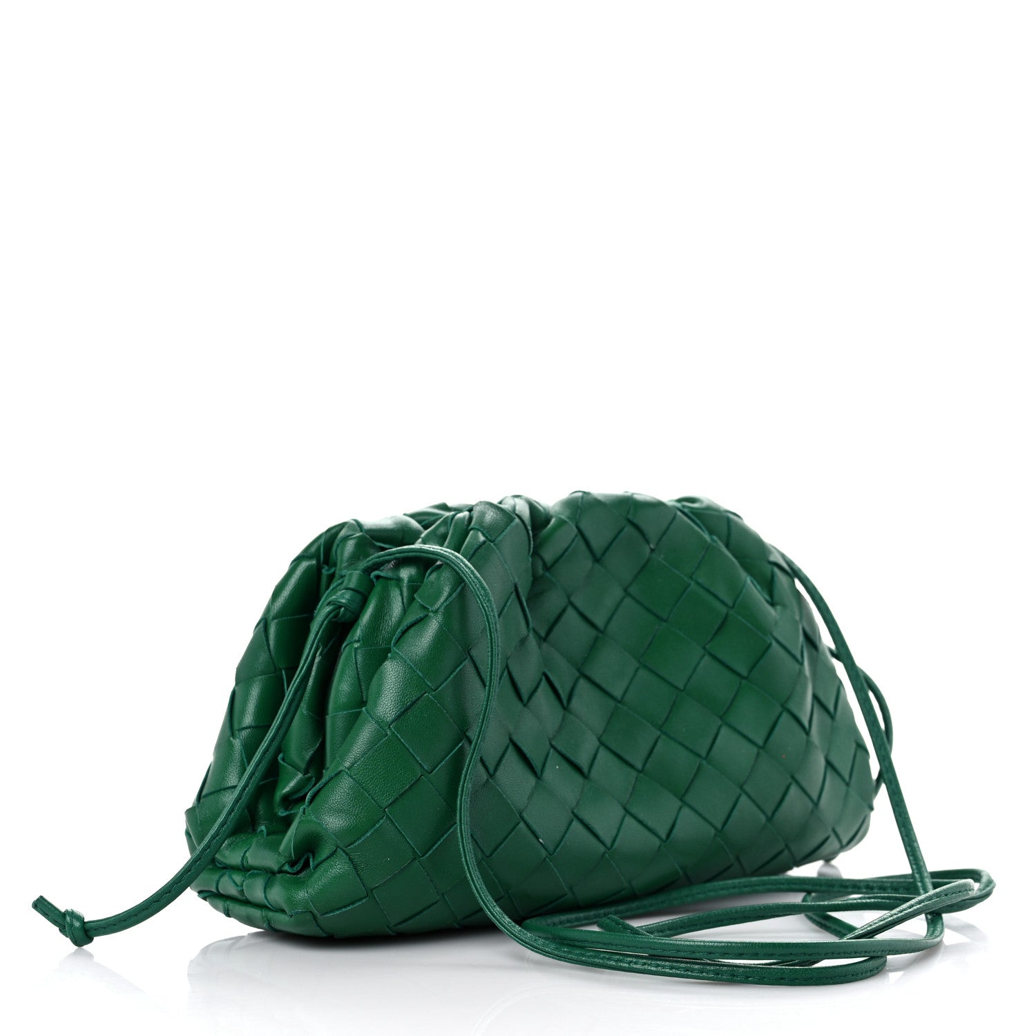 Bottega Veneta Nappa Intrecciato The Mini Pouch Racing Green 3 of 14