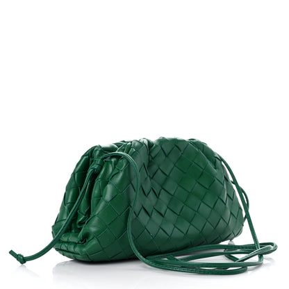 Bottega Veneta Nappa Intrecciato The Mini Pouch Racing Green 3 of 14