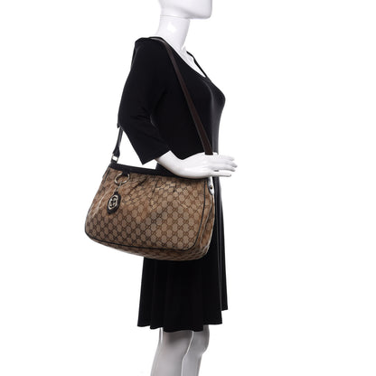 Gucci Monogram Sukey Messenger Bag Dark Brown 2 of 16