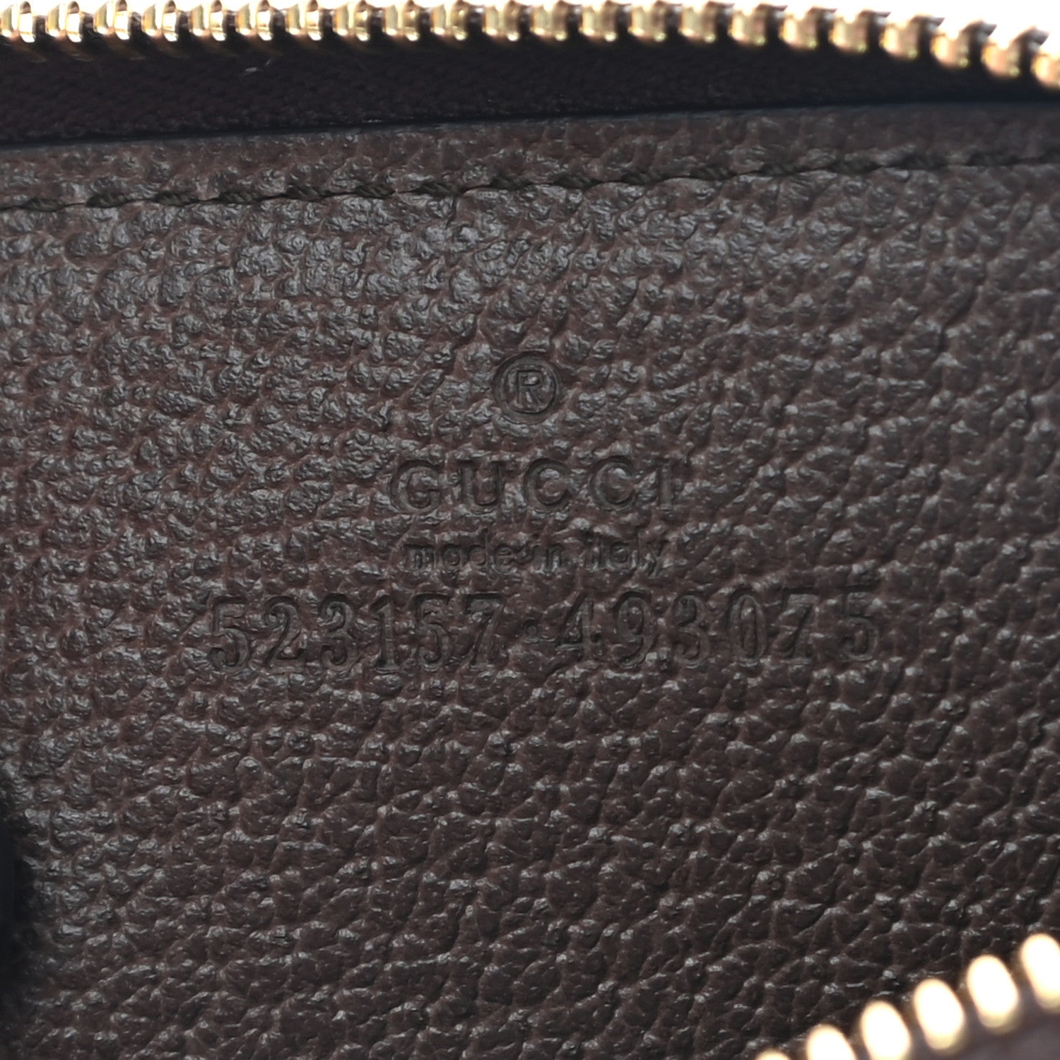 Gucci GG Supreme Monogram Web Ophidia Zip Around Key Case Beige New Acero 5 of 8