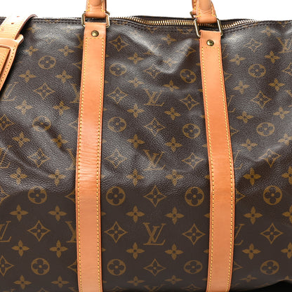 Louis Vuitton Monogram Keepall Bandouliere 55 7 of 13