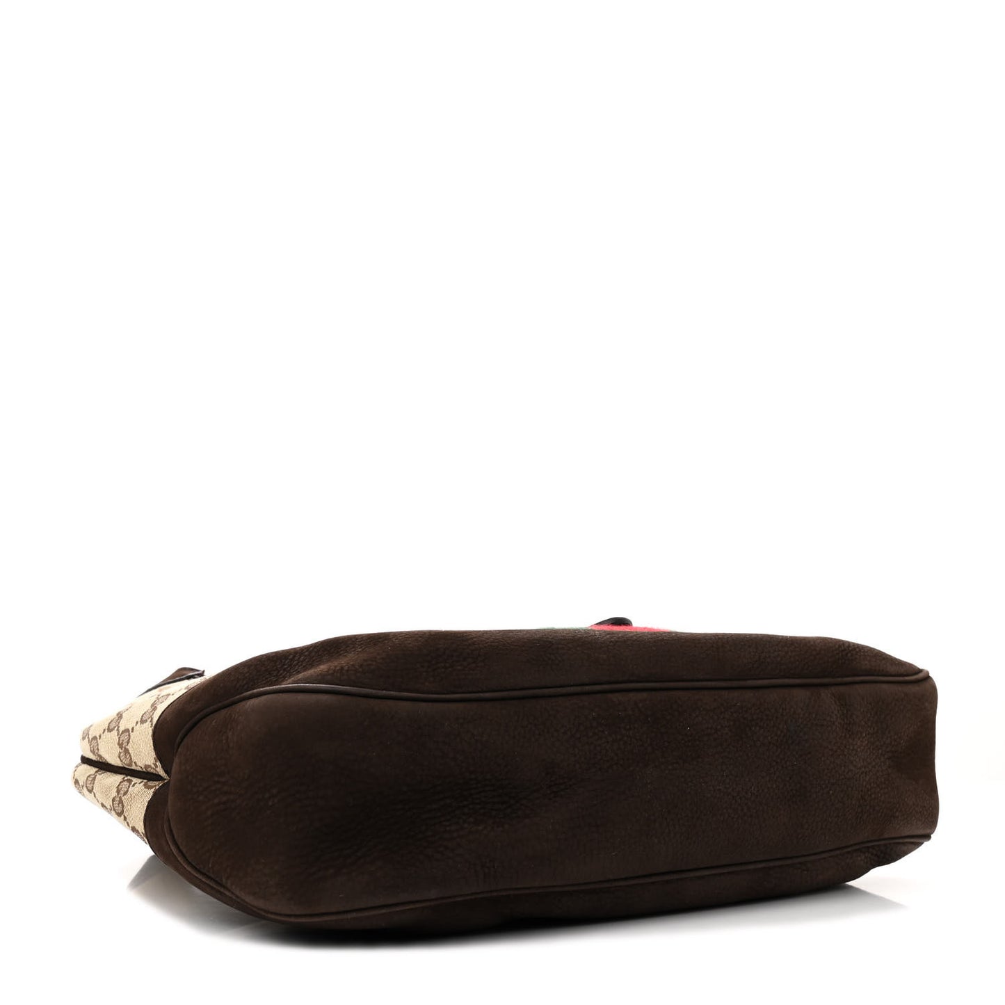 Monogram Web New Jackie Shoulder Bag Dark Brown