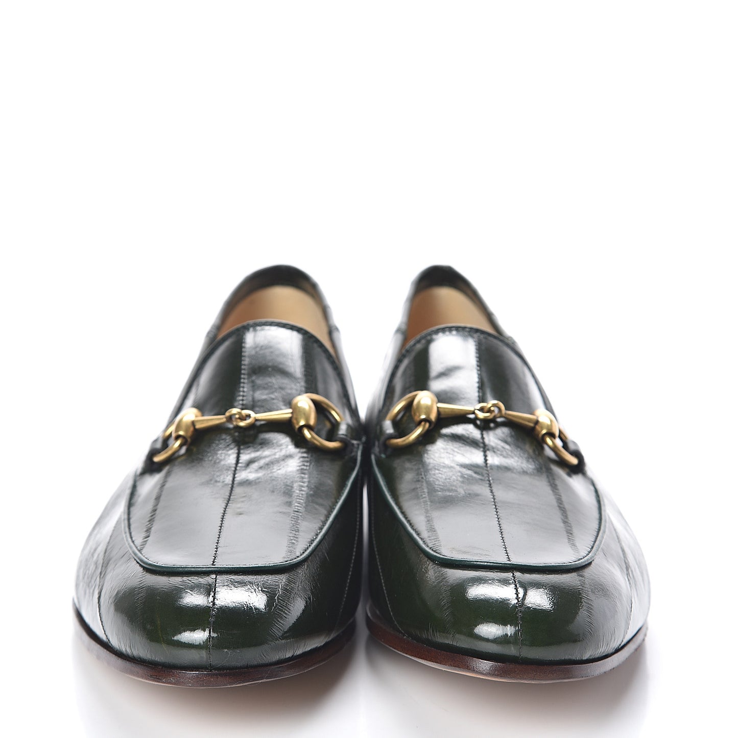 Eel Mens Brixton Horsebit Loafers 7 Verde