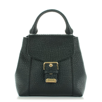 Burberry Heritage Grain Small Belmont Backpack Black 1 of 8