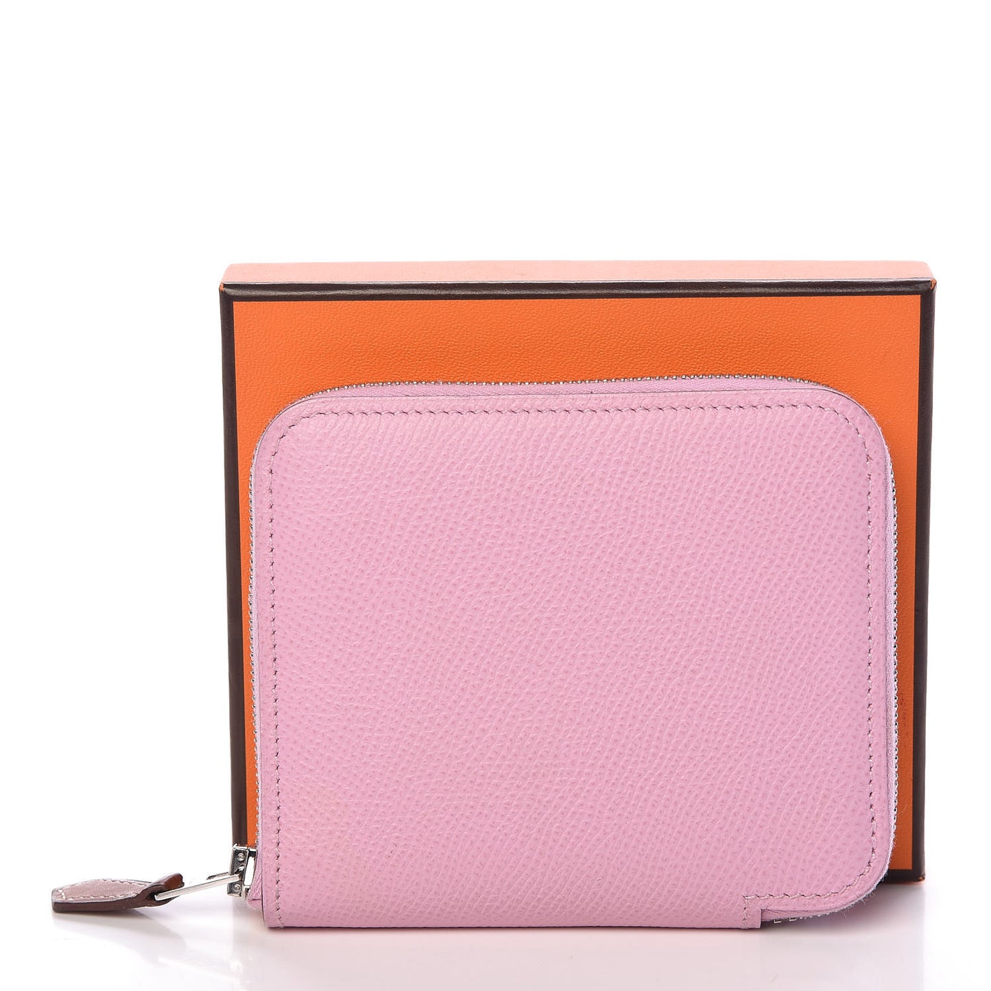 Epsom Silk'in Compact Wallet Mauve Sylvestre