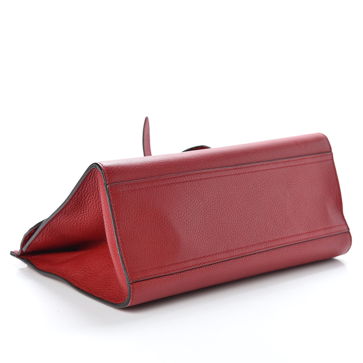Calfskin Small GG Marmont Top Handle Bag Vulcanic Red