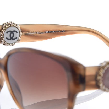 Chanel Bouton Sunglasses 5192 Tortoise Shell 6 of 7