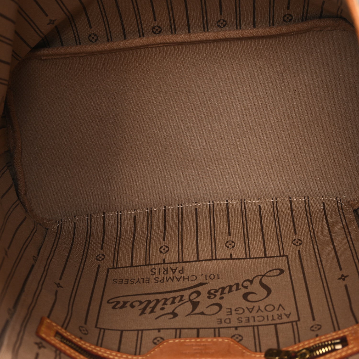 Louis Vuitton Monogram Neverfull MM 5 of 12