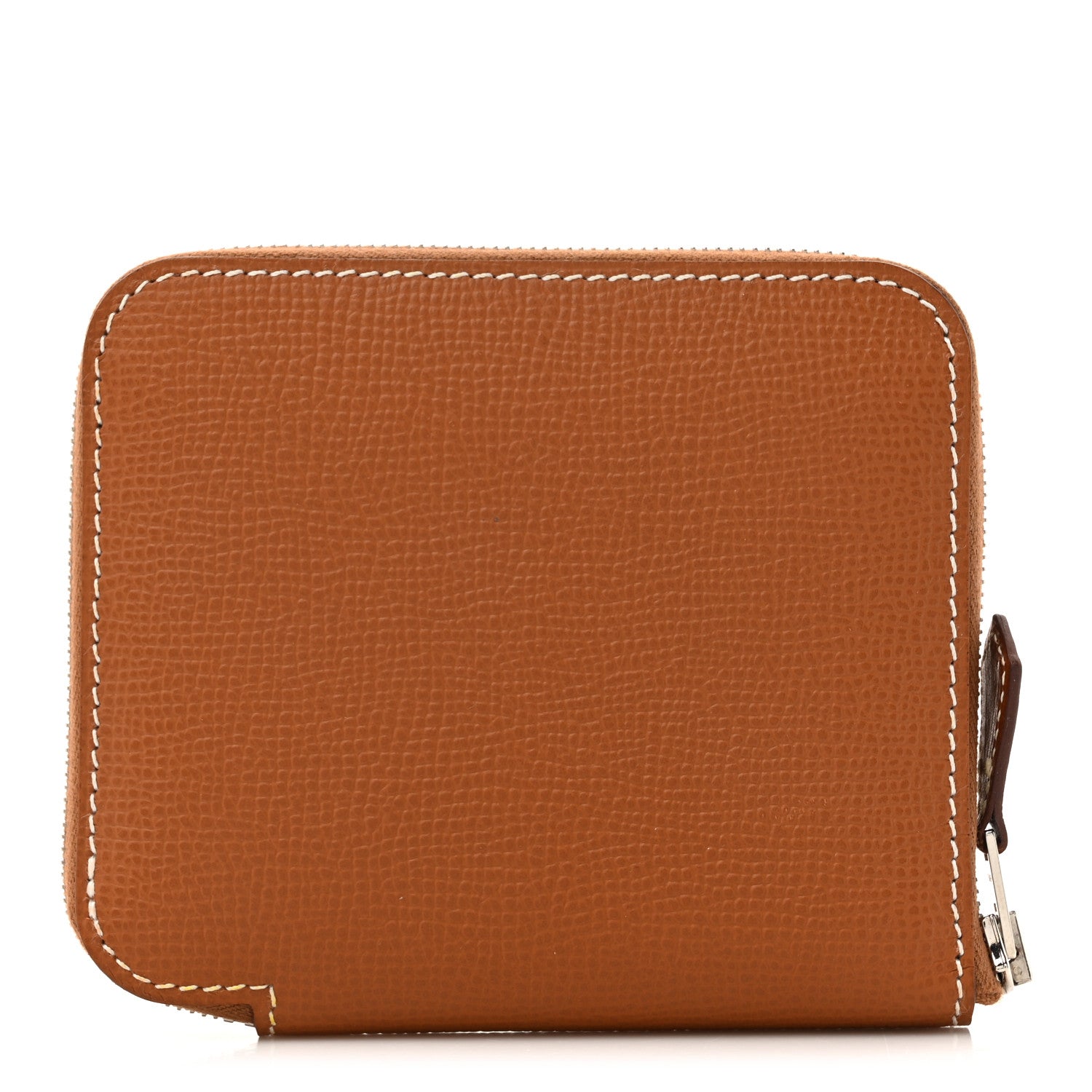 Hermes Epsom Silk'in Compact Wallet Gold Cassis Vert Fizz 1 of 9