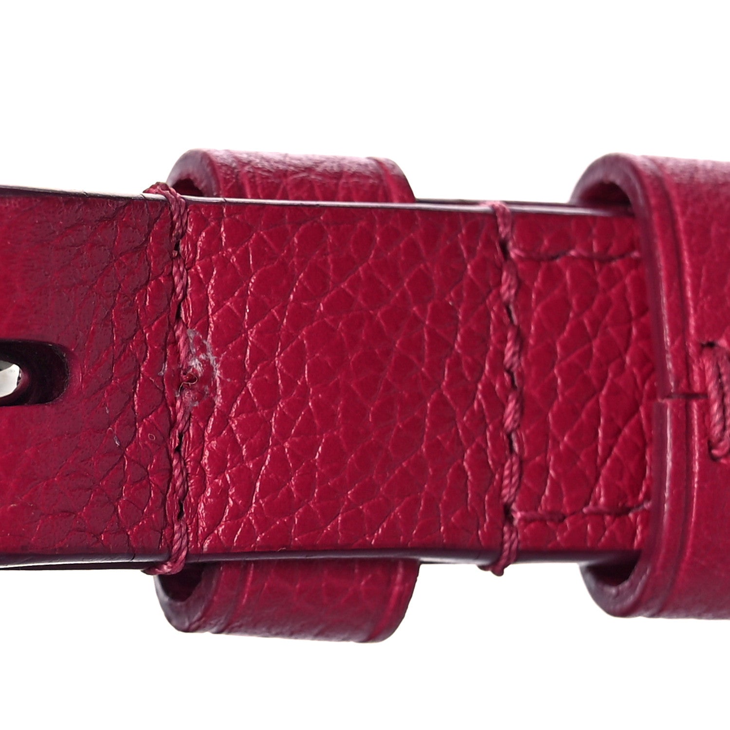 Louis Vuitton Calfskin Lockme II Top Handle Grenat Dahlia 16 of 17