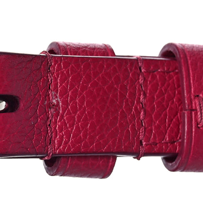 Louis Vuitton Calfskin Lockme II Top Handle Grenat Dahlia 16 of 17