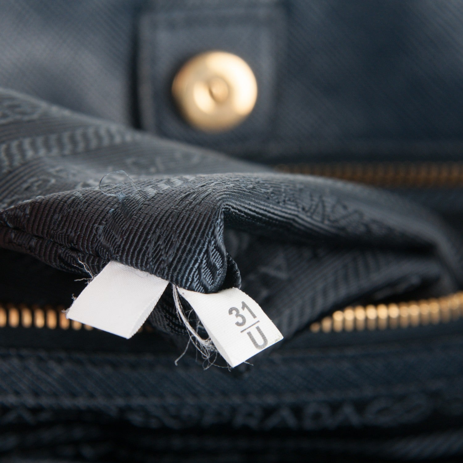 Prada Saffiano Lux Large Tote Baltico 8 of 9
