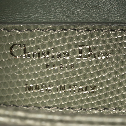 Christian Dior Lizard Mini Lady Dior  Vert Saule 6 of 16