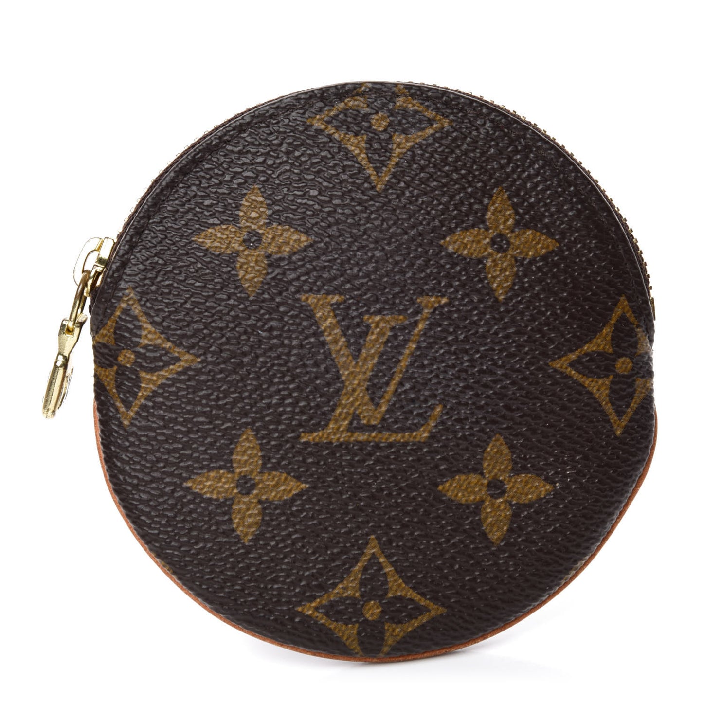 Monogram Round Coin Purse