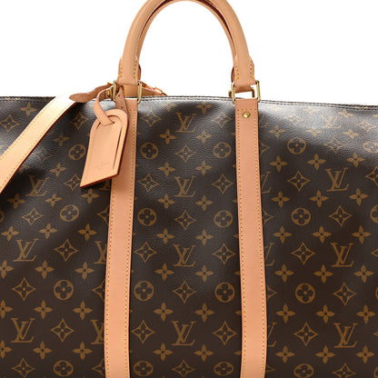 Louis Vuitton Monogram Keepall Bandouliere 55 6 of 11