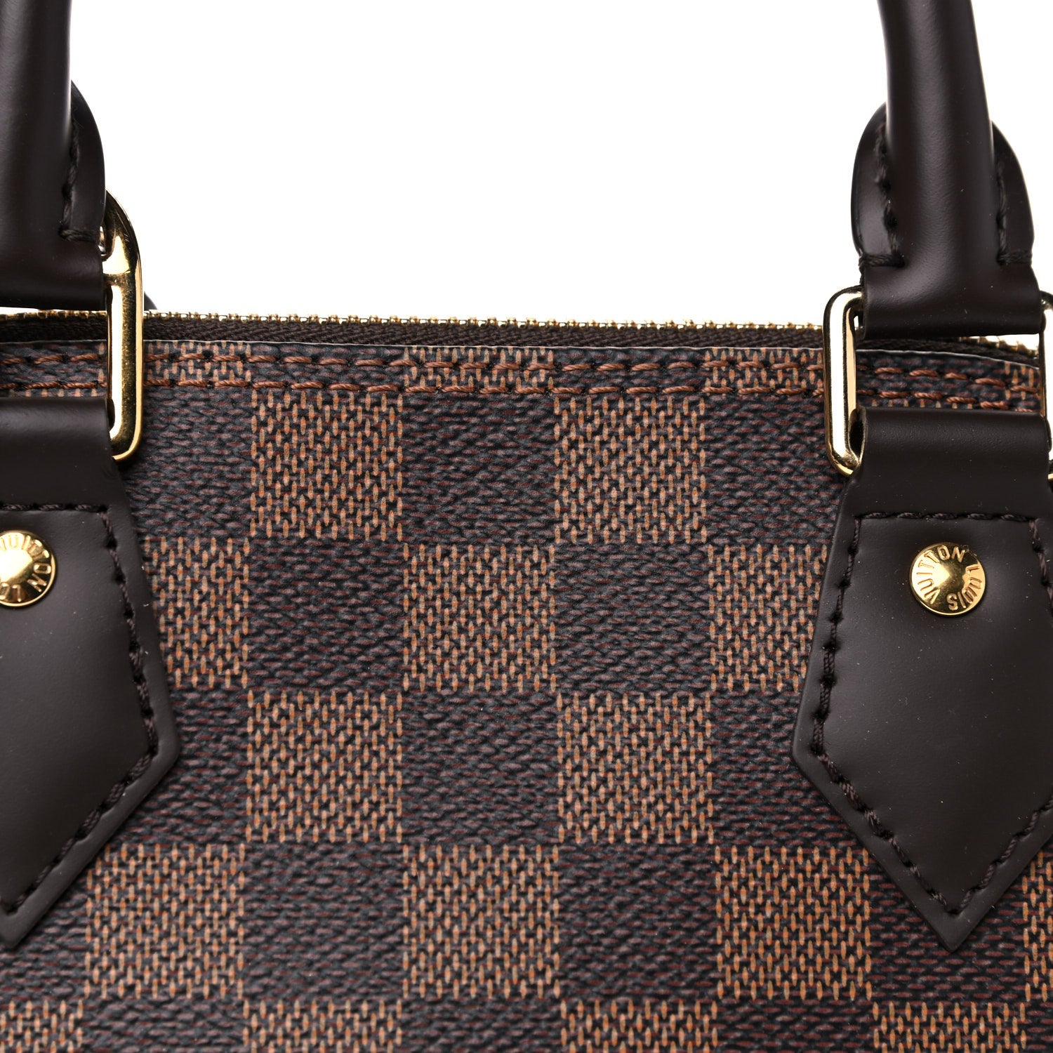 Louis Vuitton Damier Ebene Alma BB 8 of 13