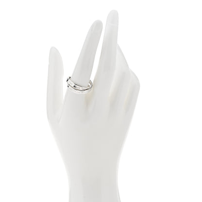 Tiffany Sterling Silver 1837 Interlocking Circles Ring 58 8.25 2 of 6