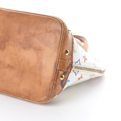 Louis Vuitton Monogram Multicolor Alma White 6 of 8