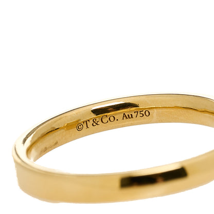 Tiffany 18K Yellow Gold Diamond 2.5mm T T1 Ring 52 6 4 of 4