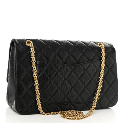 Chanel Aged Calfskin Quilted 2.55 Reissue 227 Flap Black 3 of 10