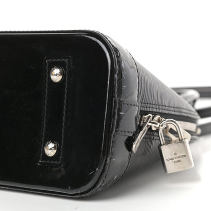 Louis Vuitton Epi Electric Alma BB Black 10 of 11