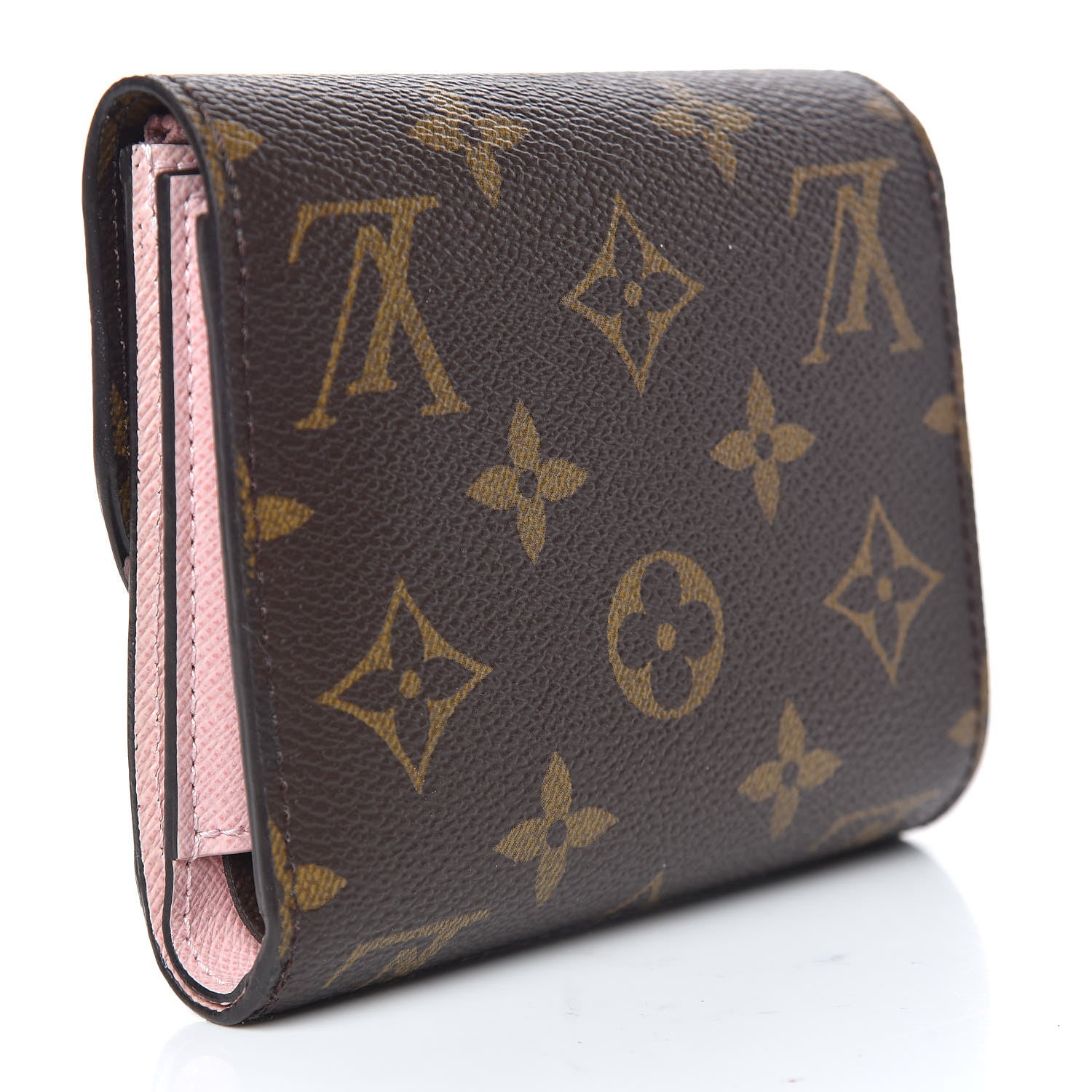 Louis Vuitton Monogram Ariane Compact Wallet Rose Ballerine 3 of 7